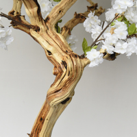 Künstlicher Kirschblüten-Bonsai Realistischer Rosa Künstlicher Sakura-Baum für Innen-/Außendekoration, Hochzeits-Tischdekoration & Partys