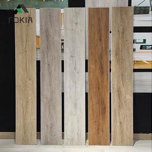 Lantai SPC Motif Kayu Timbul 4-8mm Langsung dari Pabrik Tahan Air untuk Ruang Tamu Kamar Tidur - Product Image 1