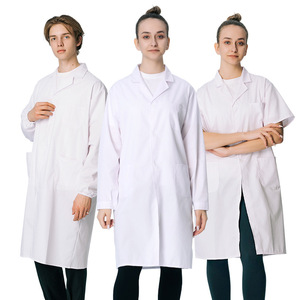 La meraviglia del <span class=keywords><strong>camice</strong></span> bianco sperimenta l'epitome dell'eleganza e della funzionalità nei nostri caratteristici camici da laboratorio - Product Image 1