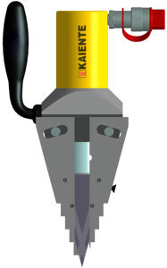 Écarteur de bride hydraulique <span class=keywords><strong>manuel</strong></span> 14t pour utilisation avec des outils - Product Image 3