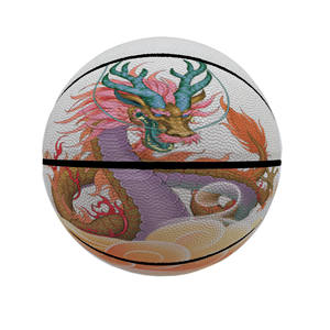 Basket progettato su misura di vecchia dimensione n. 5 con copertina in PU stampato Logo dimensione 5 palla - Product Image 5