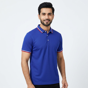 OEM Custom logo Embroidery <b>Printed</b> Design 210g POLO Shirt Customized Business Enterprise Work <b>Clothes</b> High-end Lapel Polo-shirt - Product Image 1