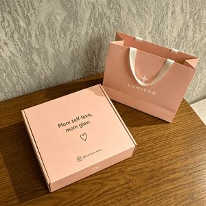Eye Cream Packaging for Online Brands E Flute Self Foldable Mailer <b>Box</b> Custom Packaging - Product Image 4
