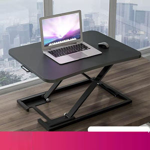 Banco de trabajo de oficina de pie, nuevo estilo, marco de acero, ajuste de posición múltiple, soporte de elevación de ordenador, <span class=keywords><strong>escritorio</strong></span> de oficina de pie - Product Image 2