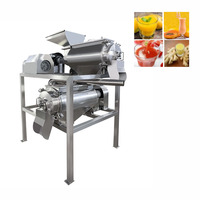 Nieuwe Design Lerford Multifunctionele 304 RVS Motor Custard Appel Passievrucht Pulp Maakmachine 1000kg/u Capaciteit