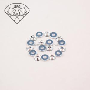 Strass thermocollants ASFA09 en forme de cercle, 3*6MM, pour machine à thermocoller, pour la décoration de vêtements en cristal. - Product Image 3