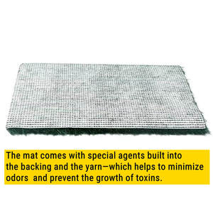 Atmungsaktiver Synthetischer Rasen für Hunde Waschbare Trainingsmatte mit Schale Extra Großer Teppich Kunstrasen Haustier-Trainingszubehör - Product Image 2