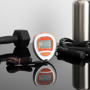 Cronómetro Digital Profesional de Alta Precisión con Memoria para 300 Vueltas, Resistente al Agua, con Pantalla LCD para Seguimiento Deportivo - Product Image 1