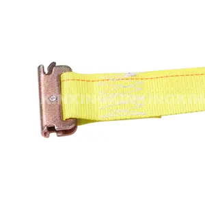 Correas de carga de trinquete e-track, 12 pies, color amarillo, venta al por mayor