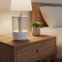 Humidificateur d'air intelligent portable de bureau 3L avec grand réservoir d'eau visible, brumisateur et diffuseur d'aromathérapie, idéal pour la maison et le bureau (vente en gros)