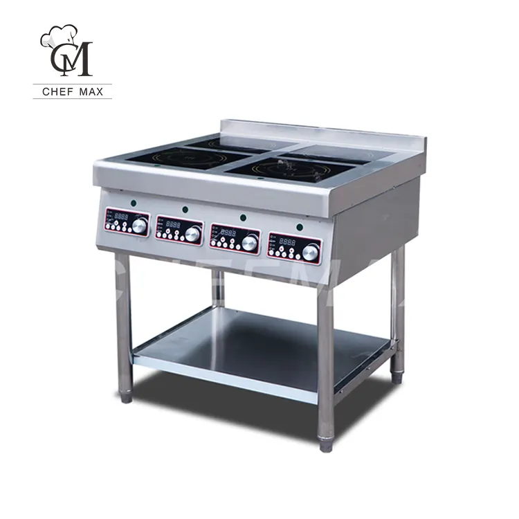 Chefmax Commercial Customized 3.5KW Stoves Cook Electric Stove 4 Burners Induction Cooker Pcb