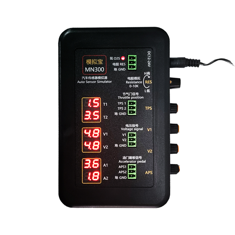 Toplionace Verstelbare Automotive Sensor Signaal Simulator, Voertuig Verstelbare Weerstand Analoge Sensor Generator Circuit Reparatie Tool