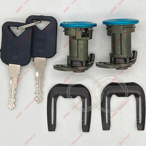Conjunto de Cilindro de Cerradura de Puerta Cb 004 con 2 Llaves para Camión Pesado Howo - Product Image 5