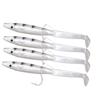 Qualità 80mm 2.3g coda Paddle and Eel pesca <span class=keywords><strong>esca</strong></span> 6 pz <span class=keywords><strong>esca</strong></span> di anguilla di mare morbida <span class=keywords><strong>per</strong></span> pesci d'acqua dolce <span class=keywords><strong>per</strong></span> la pesca fluviale in barca oceanica - Product Image 3