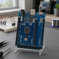 Placa de Desarrollo PCBA OEM Llave en Mano, MEGA 2560, Módulo Controlador Arduino Mega 2560, PCB Azul para Prototipos