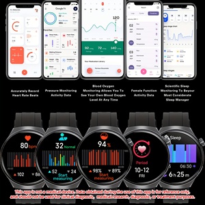 Reloj Inteligente SENBONO V19 para Hombre con Pantalla HD de 1.39'', Llamadas BT, Resistente al Agua, Pulsera Deportiva de Fitness con Frecuencia Cardíaca para Mujer y Hombre - Product Image 5