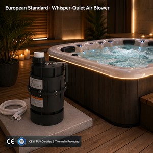 Soplador <span class=keywords><strong>de</strong></span> Aire para Jacuzzi Comercial <span class=keywords><strong>de</strong></span> 900W, Marca PROWAY, con Certificación CE, 32mm, 220V, Enchufe Europeo, <span class=keywords><strong>Bomba</strong></span> <span class=keywords><strong>de</strong></span> Burbujas para Hoteles y Resorts - Product Image 2