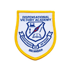 Atacado Barato Patches De Tecido De Transferência De Calor <span class=keywords><strong>Patch</strong></span> Merrow Fronteira Tecido Emblema Logotipo Nome Escola Ferro no <span class=keywords><strong>Patch</strong></span> - Product Image 2