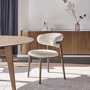 Silla de <span class=keywords><strong>Comedor</strong></span> Nórdica Moderna de Madera Maciza con Respaldo, Precio de Fábrica, para <span class=keywords><strong>Comedor</strong></span>, Sala de Estar Familiar o Uso en Hoteles - Product Image 3