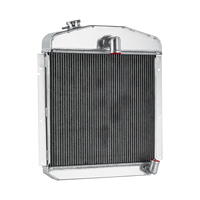 Radiateur 3 rangées GTGMOTO pour Plymouth P15 Deluxe Chrysler Windsor Saratoga 3.6L de 1947-49 48