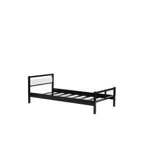 Günstige Holz Metall Stahl Erwachsenen Couch Haus faltbare Studenten größe Etagen decker Bett rahmen Bett rahmen Bett gestell 005