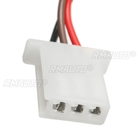Feu arrière de freinage LED rouge pour moto, quad, kart, TaoTao, Sunl, moto chinoise 50, 70, 110, 125cc
