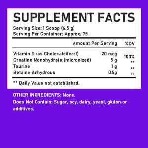 Fornitura OEM di Creatina Monoidrato in Polvere per la Crescita Muscolare, Miglioramento delle Prestazioni Atletiche, Integratore in Polvere con Vitamina D - Product Image 6