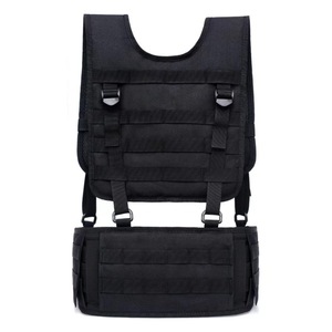 Chaleco Táctico de Entrenamiento para Exteriores, Arnés con Bolsas, Chaleco de Paintball, Tirantes, Cinturones de Caza, Transpirable, 100% Poliéster - Product Image 3