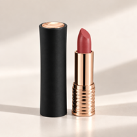 Rouge à lèvres cosmétique en velours mat, haute pigmentation, longue tenue, lisse, étiquette privée, logo personnalisé, vente en gros pour les marques de beauté