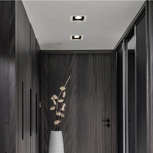 Spot lumineux led circulaire encastrable pour le plafond, éclairage d'intérieur, lumière anti-éblouissement, séries familiale, 7/60w, 220V, 1 unité - Product Image 3