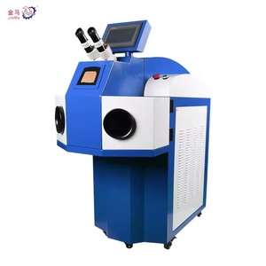 Nueva Máquina Jinma de 150W <span class=keywords><strong>para</strong></span> Fabricación de Cadenas de Joyería de Oro y Plata, Máquina de Soldadura Láser Yag con Control Beckhoff, Cabezal Láser Worthing y Refrigeración por Agua - Product Image 1