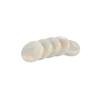 Pièces de backgammon en résine personnalisées Ckeckers de remplacement de 45mm faites à la main pierre de jeux de backgammon plat rond