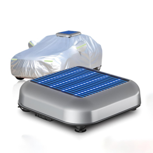 Di alta qualità argento di lusso Full Body impermeabile e resistente UV solare copertura Auto Auto con App e telecomando - Product Image 1