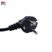 Cable de Alimentación CA con Enchufe IEC C5 Estándar Europeo, Material de Cobre, Directo de Fábrica, para Computadoras Eléctricas