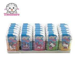 Comprimés de bonbons durs aux <span class=keywords><strong>saveurs</strong></span> fruitées assorties dans un pot refermable, bonbons en vrac colorés en gros - Product Image 4