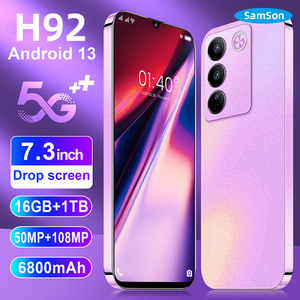 สมาร์ทโฟน Factory H92 ระบบ Android 13.0 <span class=keywords><strong>ราคา</strong></span>ประหยัด หน้าจอ 7.3 นิ้ว กำลังเป็นที่ต้องการอย่างมาก โทรศัพท์ 16GB + 1TB เปิดตัวในปี 2024 - Product Image 5