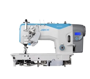 Máquina de Coser Jack 58750 de Segunda Mano de Alta Calidad, Computarizada, de Doble Aguja, Puntada Plana, Cuchilla <span class=keywords><strong>Recta</strong></span>, Puntada de Esquina Automática, en Existencia - Product Image 1