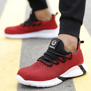 Sepatu Keselamatan Kerja Pria Musim Panas, Anti-Hantam dan Anti-Tusuk, Buatan Pabrik, Desain Khusus, Bernapas - Product Image 4