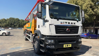 Camion pompe à béton HB37V 37M avec châssis Sinotruk