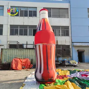ขวดเครื่องดื่มทําให้พอง โฆษณาส่งเสริมการขาย ขวดเครื่องดื่ม inflvel gigante modelo de garrafa