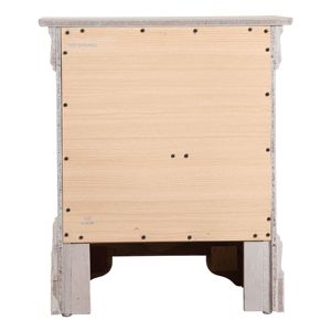 DB Elegant Modern Silver Champagne MDF Table de chevet Meubles de chambre à coucher pour un usage domestique pour un appartement ou une chambre - Product Image 4