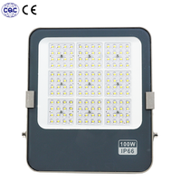 Meilleur vendeur, projecteur LED étanche IP66 100W, économie d'énergie, aluminium, projecteur extérieur pour stade