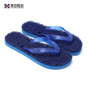 Nouvelles tongs de plage au design tendance, en PVC, unisexe, avec coussinets massants antidérapants, chaussures pour hommes, vente en gros, <span class=keywords><strong>pas</strong></span> <span class=keywords><strong>cher</strong></span>, personnalisables en caoutchouc - Product Image 6
