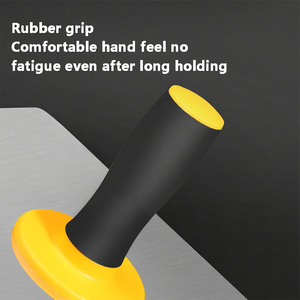 Truelle <span class=keywords><strong>de</strong></span> <span class=keywords><strong>maçon</strong></span> en aluminium avec cadre pour ciment, poignée bicolore, outil pour spatule à mastic et truelle à plâtre - Product Image 3