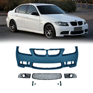 Nuovo Paraurti Anteriore di Alta Qualità in Materiale PP per <span class=keywords><strong>BMW</strong></span> <span class=keywords><strong>Serie</strong></span> <span class=keywords><strong>3</strong></span> E90, Aggiornamento allo Stile M3 2005-2011, Kit di Conversione Paraurti Auto - Product Image 1