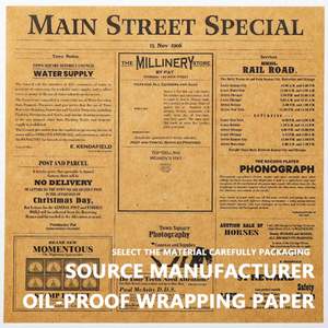 Customized Logo Printing Food Grade Burger Wrapper Fat and Rice Grease Resistant for Sandwiches Cakes Bread - Product Image 5