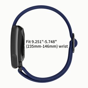 Bracelet de sport personnalisé en gros, sangle de biceps OEM, bande en nylon bleue avec logo pour Whoop 5.0 5 Life MG <span class=keywords><strong>ECG</strong></span> Peak Custom-whoop-band w - Product Image 6