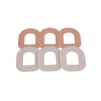 Xinyouwei Patchs Adhésifs Médicaux pour Moniteur de Glycémie, Imperméables, Simple Face, Épaisseur 1mm, 6cm*6.5cm, 97% Coton + 3% Spandex