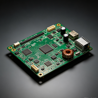 Carte de circuit imprimé onduleur à onde sinusoïdale pure, module de conversion onduleur DIY haute efficacité avec double USB et double tension