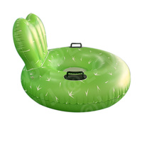 Chaise gonflable flottante de piscine LC Cactus, mobilier de piscine d'eau, pour adultes